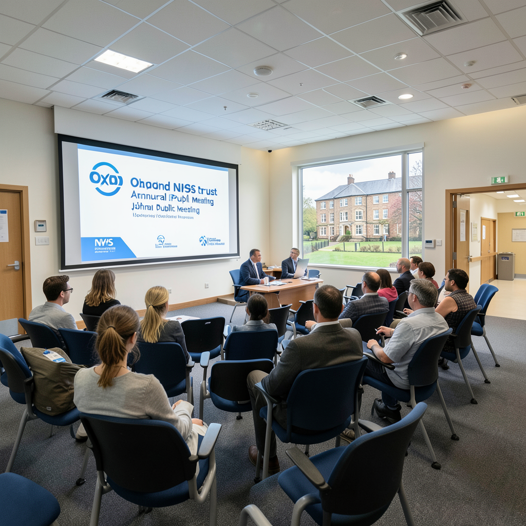 Oxfordshire NHS trust holds annual public meeting on September 30